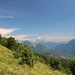 Blick hinüber in die Julischen Alpen