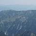 Blick von der Bettlerkarspitze zum begangenen flachen Bergkamm