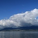 Wolken über dem Jura.