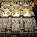Particolare dell'arga di Sant'Agostino con le numerose statue e decorazioni opera di scultori lombardi influenzati dall'arte toscana.