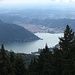 Blick auf den Lago di Como vom Monte Bisbino