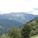 Blick ins hintere Valle di Muggio und den verhangenen Monte Generoso
