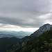 Beim Aufstieg zum Zwiesel - Blick hinüber zu Hochstaufen und nach Salzburg