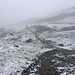 scendendo dal Col de Susanfe, in mezzo alla neve
