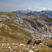 Zla Kolata / Kollata e keqe - Ausblick am Gipfel in etwa südöstliche/südliche Richtung.