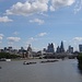 Blick auf die City of London
