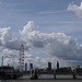 Das London Eye vor der City of Westminster