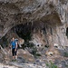 Unglaubliche Höhlen entlang der Etappe!