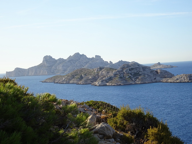 Blick auf die Ile Jarre Fotos