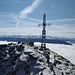 Auf der Gleirschspitze: Blick gegen die Tuxer Alpen