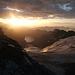 Blick zum Oberaarsee am Morgen