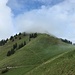 das Buochserhorn schält sich allmählich aus den Wolken heraus ...