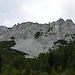 Beim Abstieg durchs Isstal hat man einen schönen Rückblick zu den Felsabstürzen der Wildangerspitze!