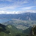 ein letzter Tiefblick ins Rhonetal und zum Genfersee - hier vom ENE-Felskopf ~ 1889 m aus