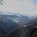 raggi di pallido sole sul passo San Iorio e la Marmontana