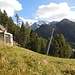 Die alterwürdige Sesselbahn auf die Alp Languard