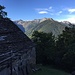 Il panorama dall'Alpe Zuna