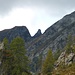 il Gugin, ben visibile sulla cresta del Morisciolo