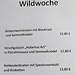 Lustenauer Hütte, Wildwoche bis 24.09.2017
