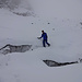 Der Schneesturm hat ein Ende. Mit den Schneeschuhen auf dem tief verschneiten St. Annafirn
