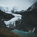 schöne Gletscherzunge des Moiry Gletschers 