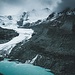 Moiry Gletscher mit tiefblauem See, sehr eindrücklicher Anblick