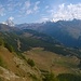Panoramiche dal Col d'Aver verso Torgnon.