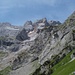 Felschaos der Nordabstürze der östl.Karwendelspitze