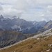 Der Blick zu den höchsten im Karwendel