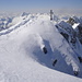 rechts das Hochkammerlinghorn, ganz rechts der Skigipfel vom Kammerlinghorn(2484m)