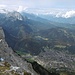 Schöner Tieflick nahe der Bergstation der Karwendelbahn 