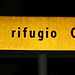 Gegenüber zeigt ein Ww hinauf zum Rifugio Casarota, und ....