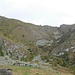 La conca di discesa ripresa nei pressi dell'Alpe Attia.