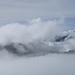 Wolkenspiele in den Freiburger Alpen. 