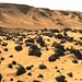Lawasteine in der Schwarzen Wüste vor Baheriya