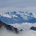 splendido il Monte Rosa sopra le nubi