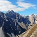 Saulasteig: Blickrichtung Seeberg, Schesaplana, Brandner Gletscher
