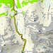 <b>Tracciato GPS Pizzo del Narèt, parte centrale.</b>