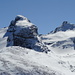 Die Schwarzen Hörner - der Übergang vom Skigebiet Pizol wurde heute auch gemacht