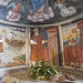 La cappella di San Nicola in cui sono rappresentati tre miracoli del Santo.