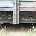 Eisenbahnwagenkasten, Anschriften