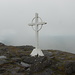 Im katholischen Irland darf das Gipfelkreuz natürlich nicht fehlen.