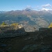 I ruderi dell'Alpe Tsa de Viou 2209 mt con grandiosa panoramica dal : Ruitor al Monte Bianco.
