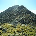 The ridge leading to the summit of Piz de Calvaresc.