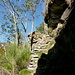 Treppenanlagen über einen Felssporn