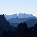 Zackige Aussichten. <br />Mit zunehmender Höhe wird der Blick frei auf benachbarte Gebirgsregionen, wie z.B. die Silvretta.