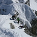 Alpinistischer Abstieg vom Hasenflüeli im SW Couloir