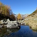 Der Abfluss am Lago di Mognola