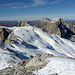 Blick zum Westgipfel
