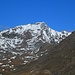 unser gestriger Gipfel und die Abstiegsflanke ins Butzental